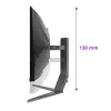 Monitor komputerowy AOC AGON PRO AG346UCD 86,4 cm (34 cale) 3440 x 1440 pikseli Wide Quad HD QD-OLED Czarny, Szary