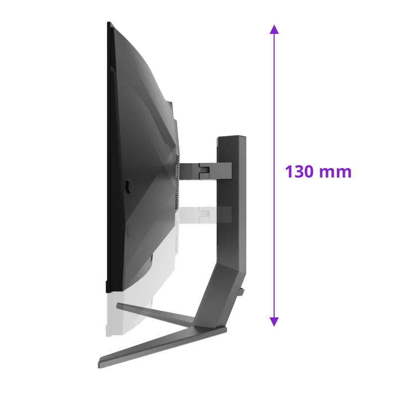 Monitor komputerowy AOC AGON PRO AG346UCD 86,4 cm (34 cale) 3440 x 1440 pikseli Wide Quad HD QD-OLED Czarny, Szary
