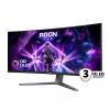 Monitor komputerowy AOC AGON PRO AG346UCD 86,4 cm (34 cale) 3440 x 1440 pikseli Wide Quad HD QD-OLED Czarny, Szary