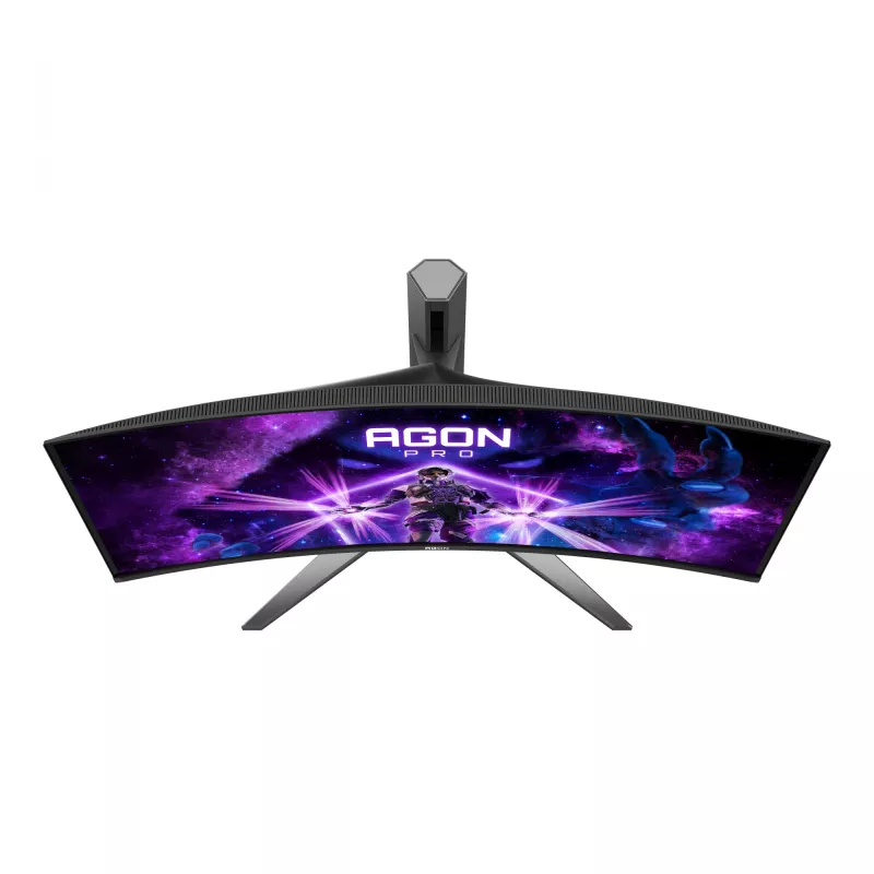 Monitor komputerowy AOC AGON PRO AG346UCD 86,4 cm (34 cale) 3440 x 1440 pikseli Wide Quad HD QD-OLED Czarny, Szary