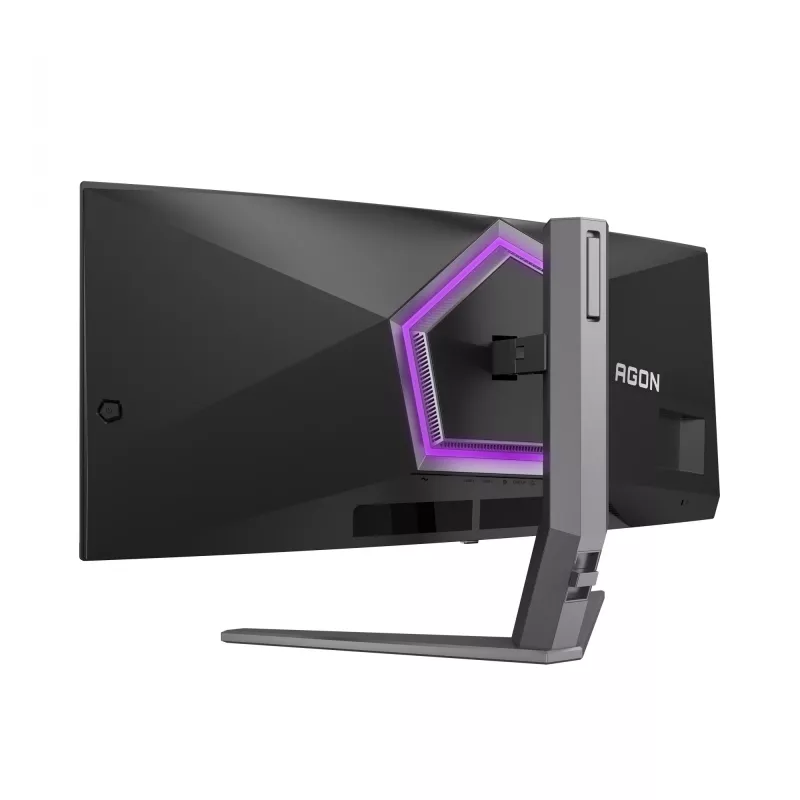 Monitor komputerowy AOC AGON PRO AG346UCD 86,4 cm (34 cale) 3440 x 1440 pikseli Wide Quad HD QD-OLED Czarny, Szary