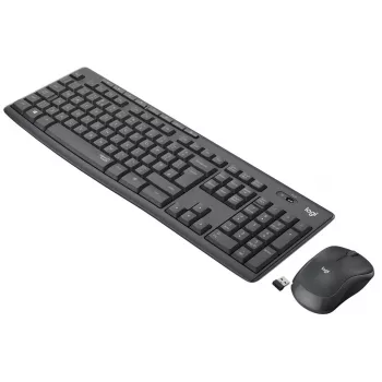 LOGITECH Mk295 Silent Wireless Combo Grafit Azerty Belgijski