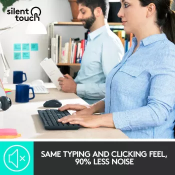 LOGITECH Mk295 Silent Wireless Combo Grafit Azerty Belgijski