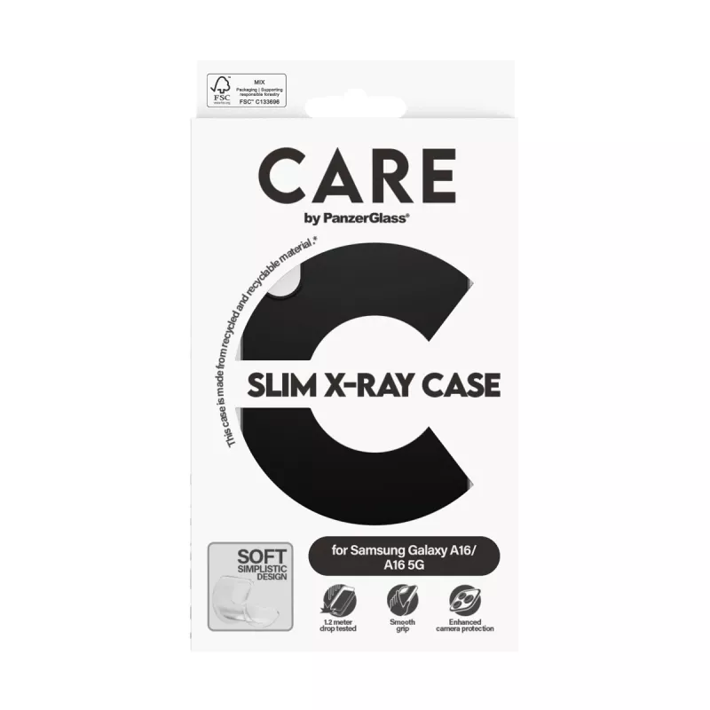 PanzerGlass CARE™ by ® etui Czarny Samsung Galaxy A16 4G | A16 5G
