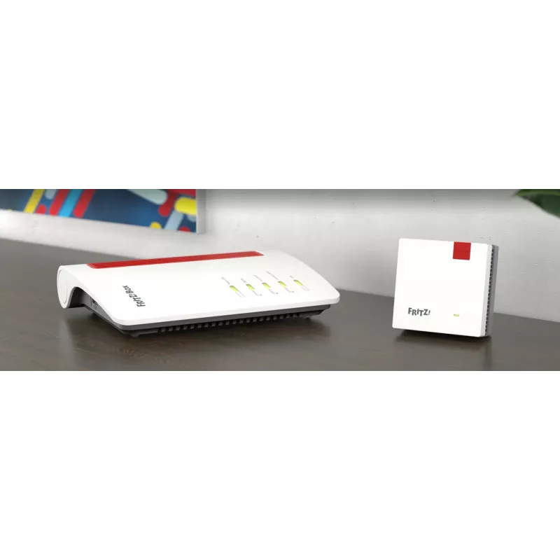 Zestaw Mesh 7530 AX + 1200 AX Dwuzakresowy (2,4 GHz / 5 GHz) Wi-Fi 6 (802.11ax) Czerwony, Biały 4 3G Wewnętrzny