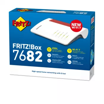 Router bezprzewodowy Box 7682 2.5 Gigabit Ethernet Dual-band (2.4 GHz / 5 GHz) Biały