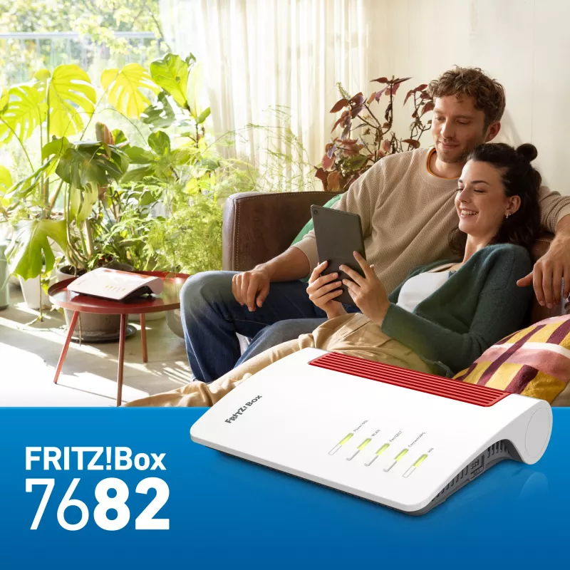Router bezprzewodowy Box 7682 2.5 Gigabit Ethernet Dual-band (2.4 GHz / 5 GHz) Biały