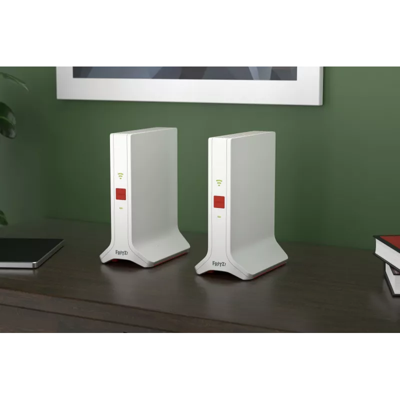 Zestaw Mesh 4200 Dwuzakresowy (2.4 GHz / 5 GHz) Wi-Fi 6E (802.11ax) Czerwony, Biały 2x2/4x4