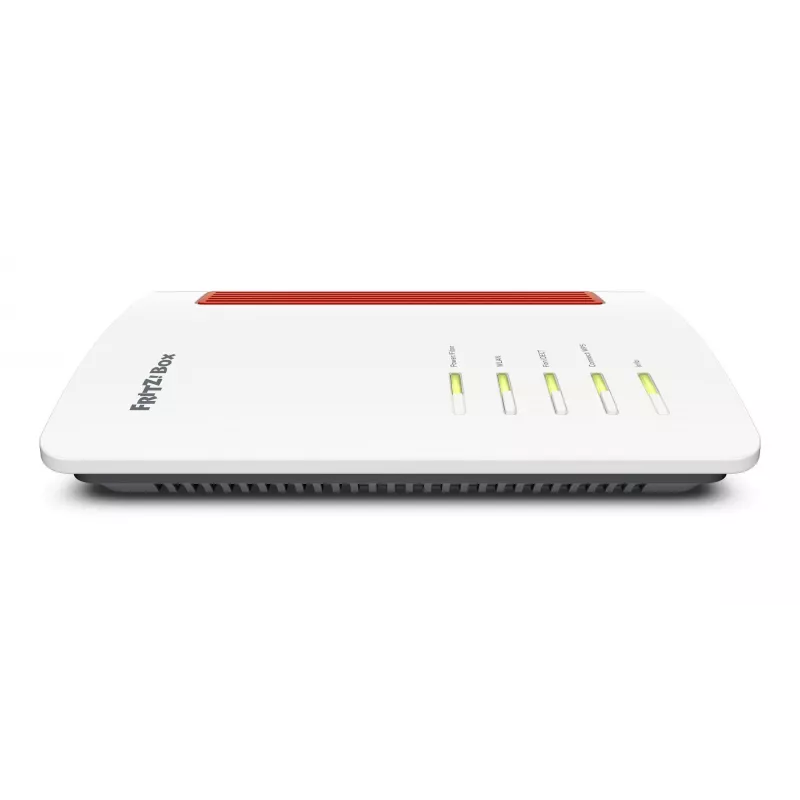 FRITZ!Box 5690 router bezprzewodowy 2.5 Gigabit Ethernet Dwuzakresowy (2.4 GHz / 5 GHz) Czerwony, Biały