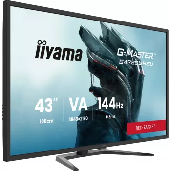 Monitor komputerowy iiyama G-MASTER G4380UHSU-B2 108 cm (42,5 cala) 3840 x 2160 pikseli 4K Ultra HD LED Czarny