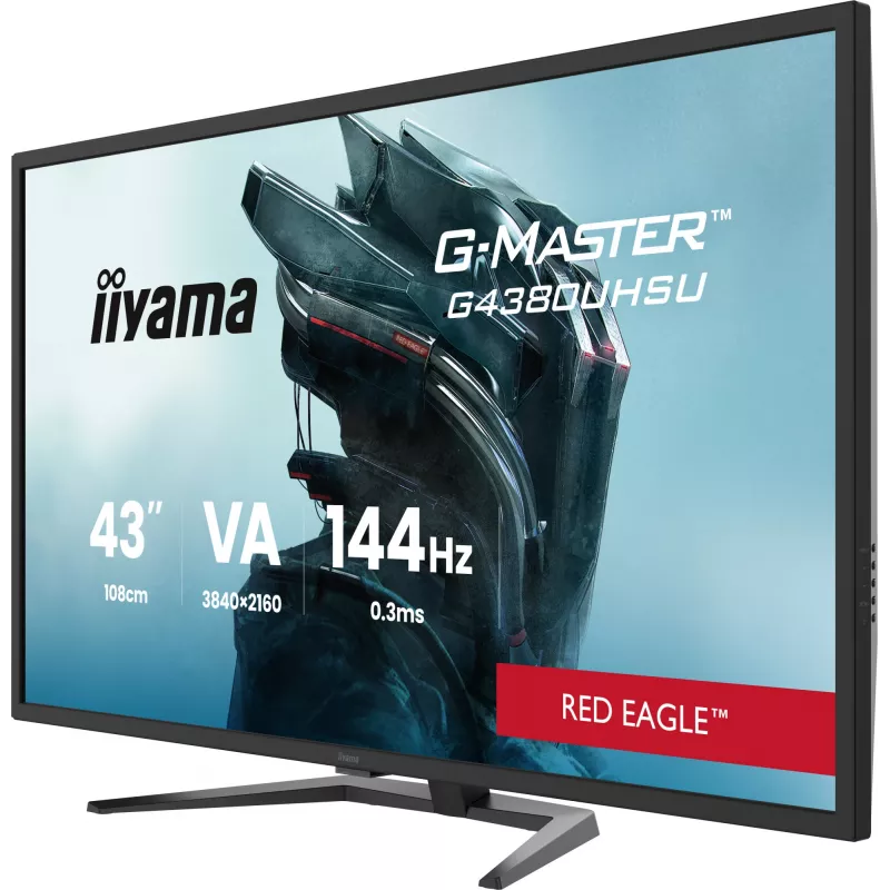 Monitor komputerowy iiyama G-MASTER G4380UHSU-B2 108 cm (42,5 cala) 3840 x 2160 pikseli 4K Ultra HD LED Czarny