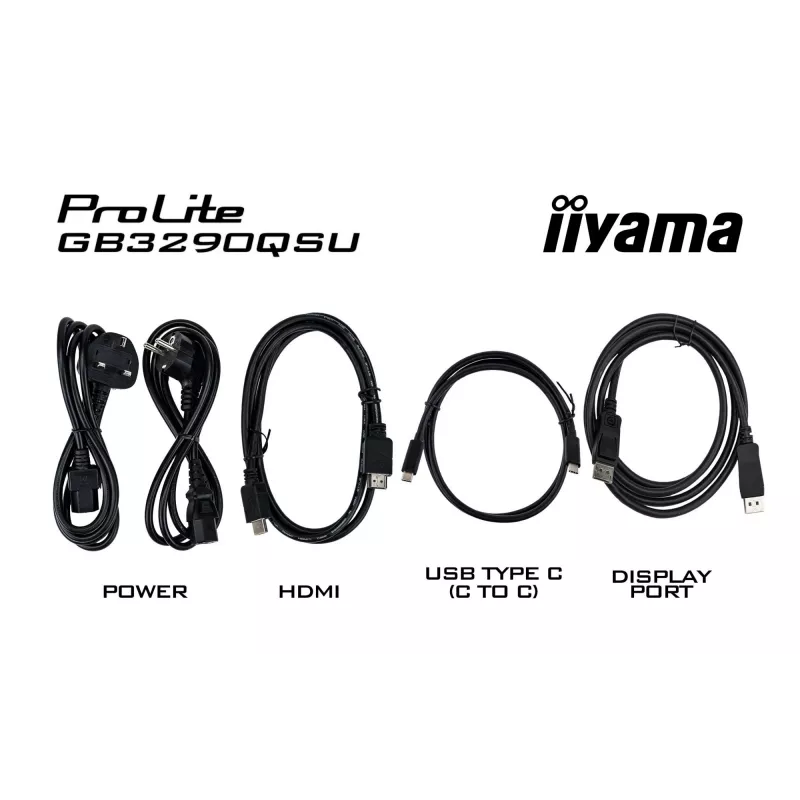 Monitor komputerowy iiyama G-MASTER GB3290QSU-B1 80 cm (31.5 cala) 2560 x 1440 pikseli Quad HD LED Czarny