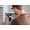 Bosch GSR 12V-35 HX Professional 1750 RPM Czarny, Niebieski, Czerwony