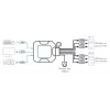 Przełącznik KVM ATEN 2-portowy USB 4K HDMI z pilotem