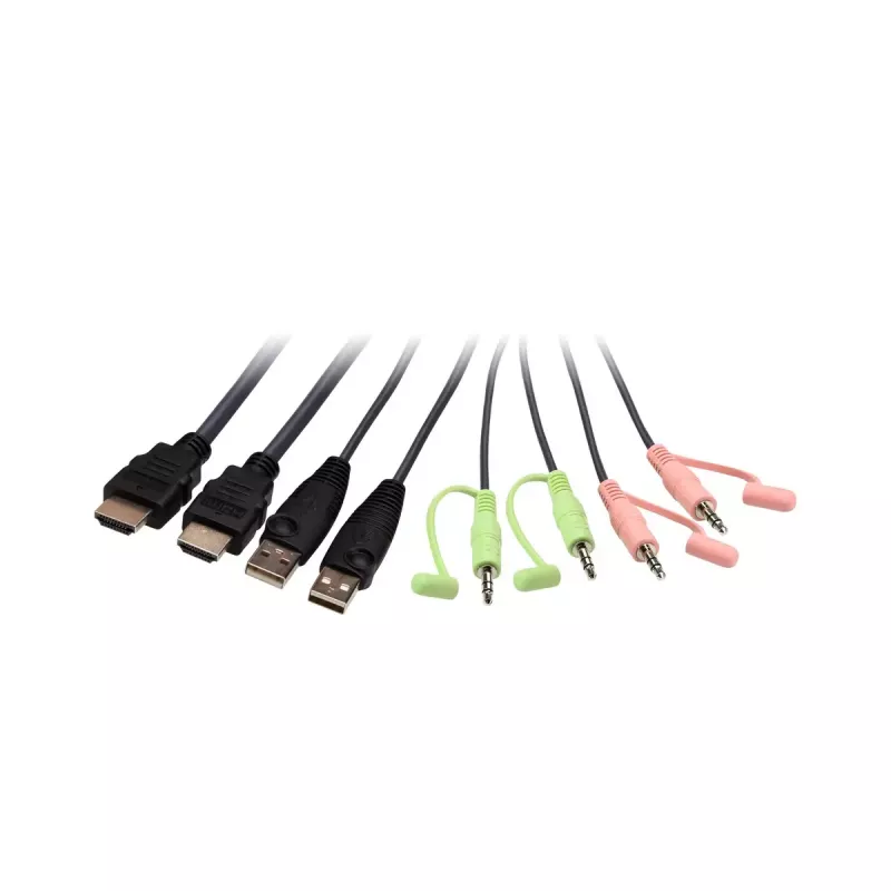 Przełącznik KVM ATEN 2-portowy USB 4K HDMI z pilotem