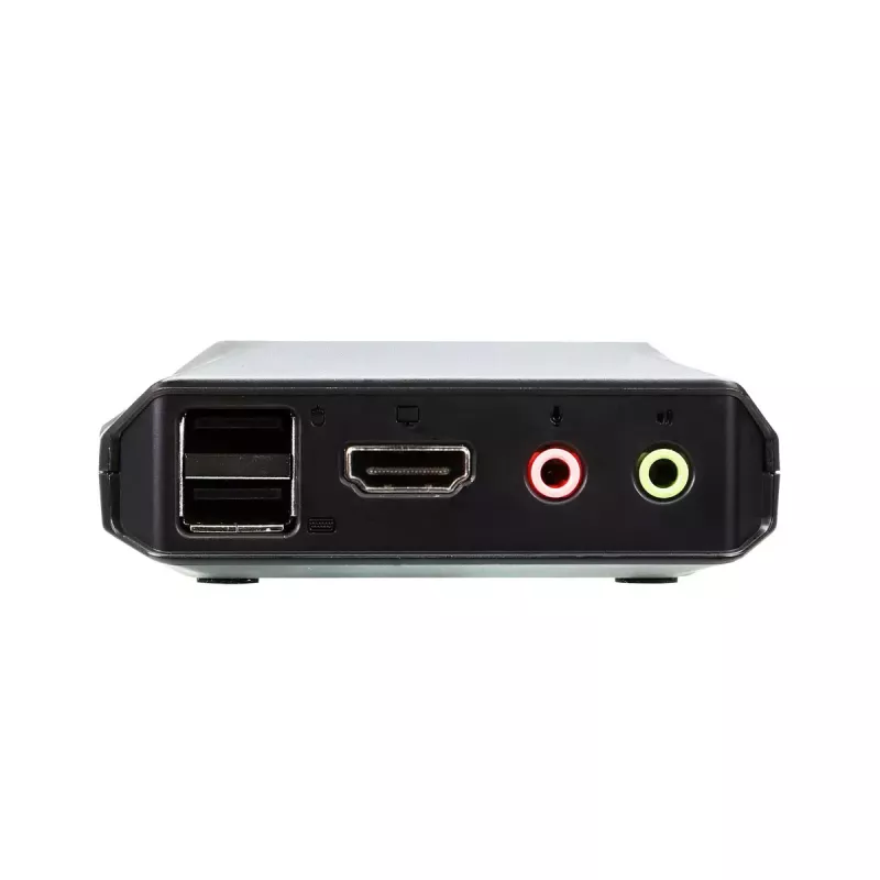 Przełącznik KVM ATEN 2-portowy USB 4K HDMI z pilotem