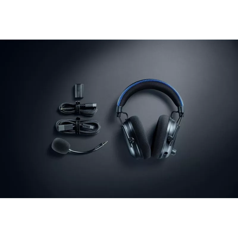 Słuchawki RAZER Blackshark V3 Pro - Stereo - Bezprzewodowe/USB - Czarny na PlayStation