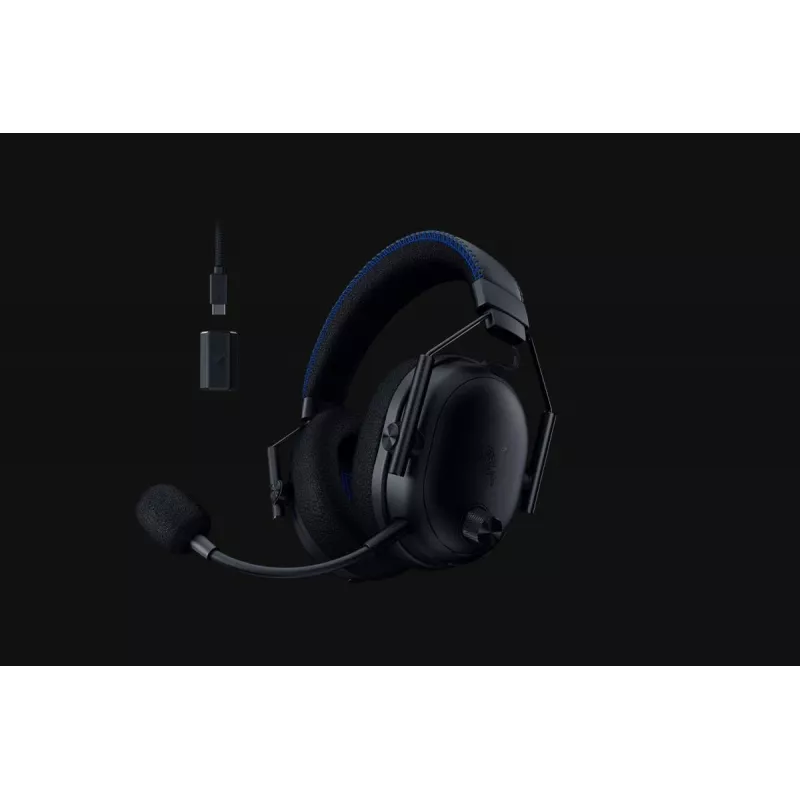 Słuchawki RAZER Blackshark V3 Pro - Stereo - Bezprzewodowe/USB - Czarny na PlayStation