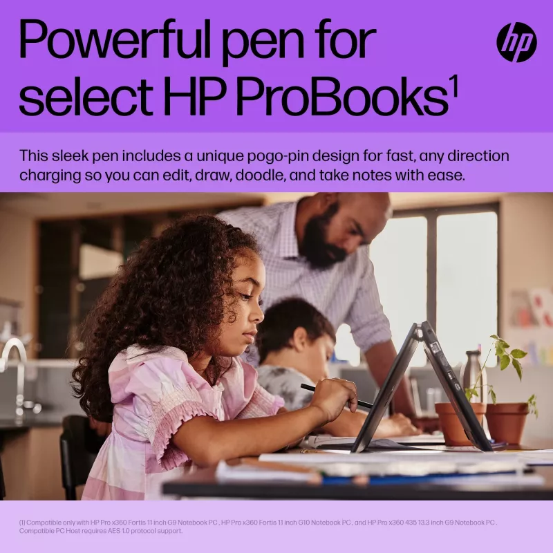 HP cienki Rechargeable Pen HP cienki Rechargeable Pen Czarny Built-in bateria