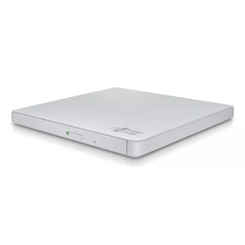 HITACHI-LG DATA STORAGE cienki Portable DVD-writer - Gp57eb40 - USB 2.0 - biały