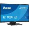 Monitor komputerowy iiyama ProLite T2454MSC-B3AG 60,5 cm (23,8 cala) 1920 x 1080 pikseli Full HD LED Dotykowy Multi-użytkownik Czarny