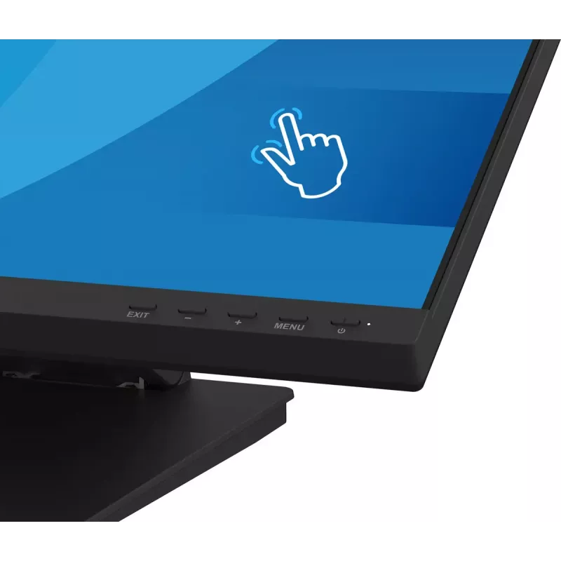 Monitor komputerowy iiyama ProLite T2454MSC-B3AG 60,5 cm (23,8 cala) 1920 x 1080 pikseli Full HD LED Dotykowy Multi-użytkownik Czarny