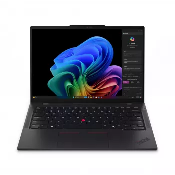 Lenovo ThinkPad T14s Gen 6 (Snapdragon) Copilot+ PC X1E-78-100 Laptop 35,6 cm (14 cali) WUXGA 32 GB LPDDR5x-SDRAM 1 TB SSD Wi-Fi 7 (802.11be) Windows 11 Pro Czarny