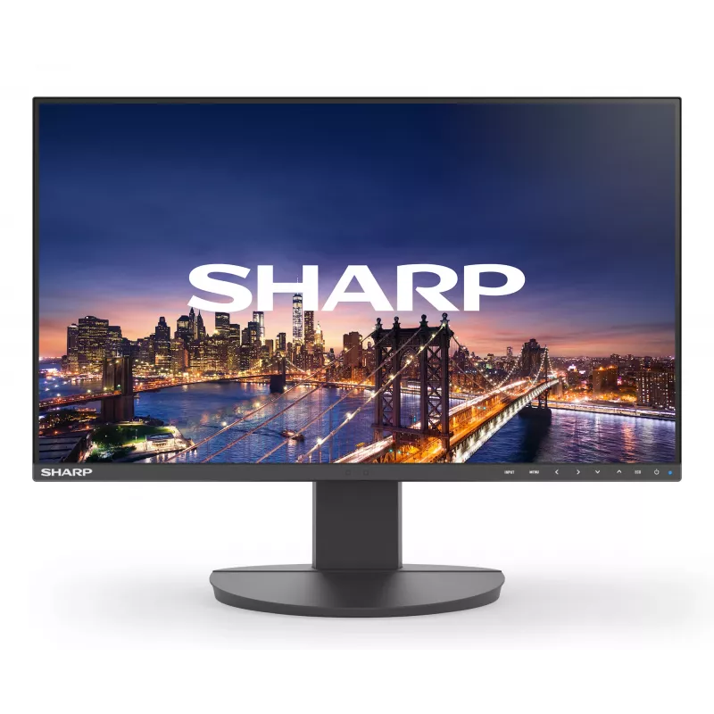 Monitor komputerowy Sharp MultiSync EA271F 68,6 cm (27 cali) 1920 x 1080 pikseli Full HD LCD Czarny