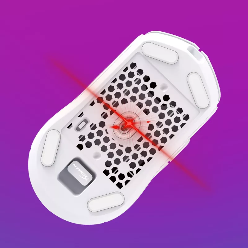 HyperX Pulsefire Haste 2 - Bezprzewodowa mysz gamingowa (biała)