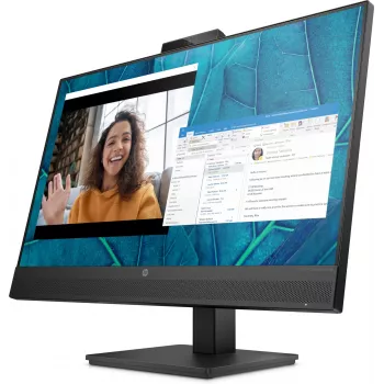 HP M27m monitor do wideokonferencji 27 cali (68,6 cm) Full HD 1920 x 1080 IPS 75 Hz, HDMI, DisplayPort, USB-C, głośniki, czarny