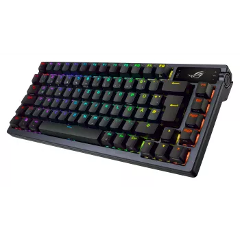 Klawiatura ASUS ROG Azoth Gaming USB + RF Wireless + Bluetooth QWERTY Czarny