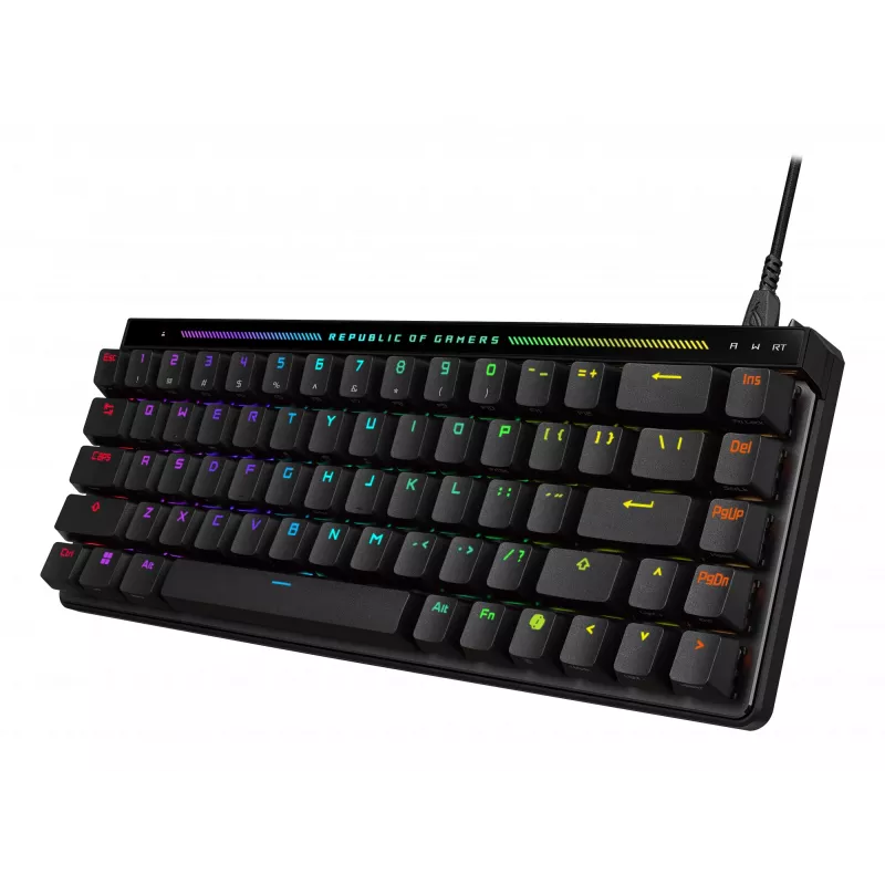 Klawiatura ASUS ROG Falchion Ace HFX do gier USB QWERTZ niemiecka czarna