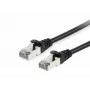 Patch kabel Equip Cat.6 S/FTP RJ-45 0.15m Czarny