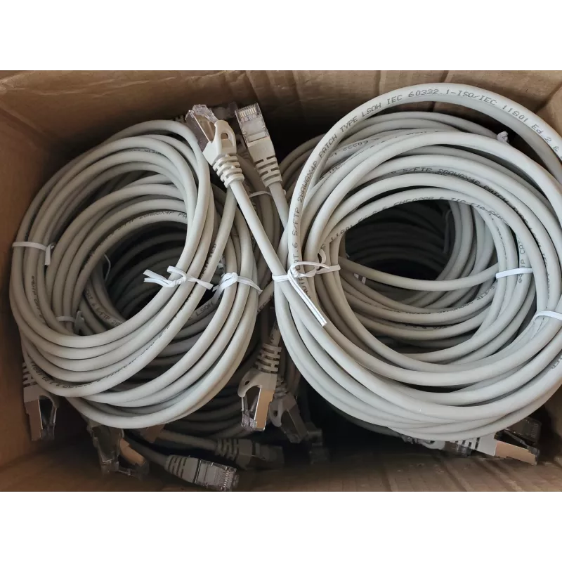 Kabel krosowy Equip Cat.6 S/FTP, 2,0 m, 34 szt./opakowanie, szary