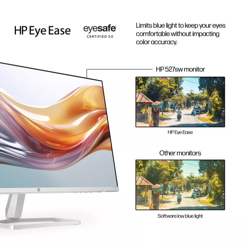 Monitor biurkowy HP - Seria 5 527sw - 27 cali - 1920x1080 (FHD) - IPS