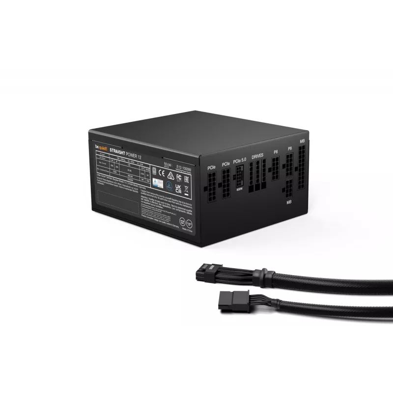 be quiet! BN338 zasilacz 1000 W 20+4 pin ATX ATX Czarny