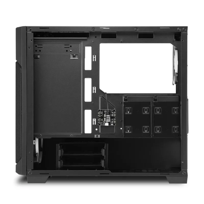 SHARKOON Obudowa Tower - V1000 RGB Micro Tower Czarna