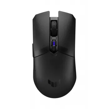 Mysz ASUS TUF Gaming M4 Wireless, praworęczna, RF Wireless + Bluetooth, optyczna, 12000 DPI