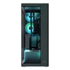 ARCTIC Xtender VG (Mirror Black) Premium E-ATX PC Case z pionowym montażem GPU