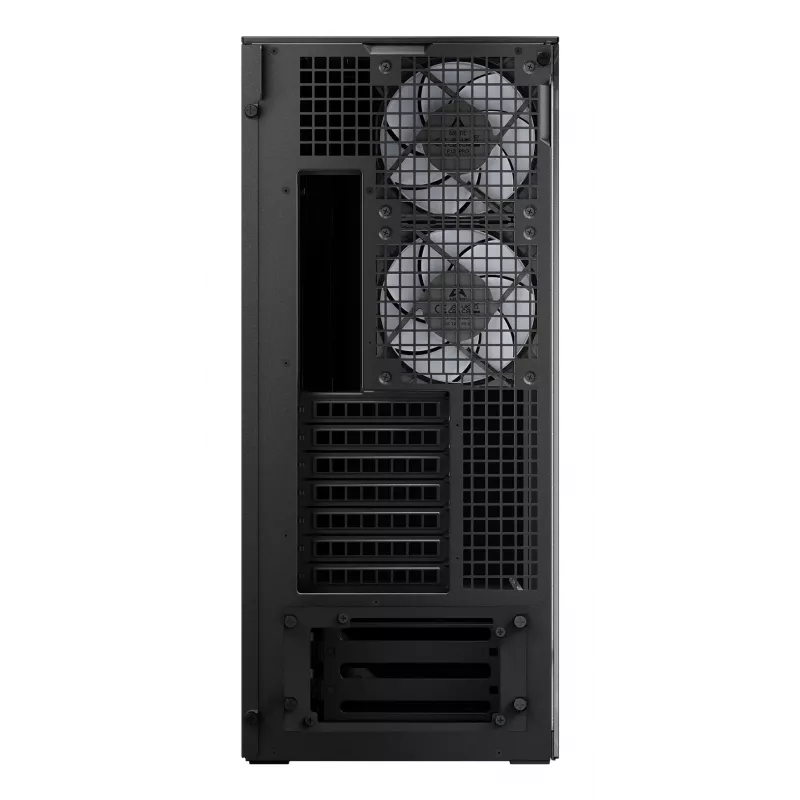 ARCTIC Xtender VG (Mirror Black) Premium E-ATX PC Case z pionowym montażem GPU