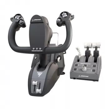 Thrustmaster TCA Yoke Pack Boeing Edition Czarny, szary USB Fightstick PC, Xbox, Xbox One, Xbox One S, Xbox One X, Xbox Series S, Xbox Series X