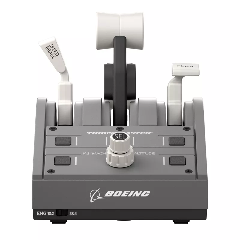 Thrustmaster TCA Yoke Pack Boeing Edition Czarny, szary USB Fightstick PC, Xbox, Xbox One, Xbox One S, Xbox One X, Xbox Series S, Xbox Series X