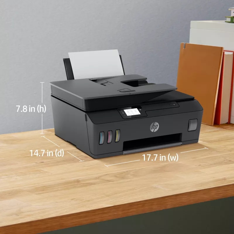 HP Smart Tank Plus 655 Bezprzewodowa kolorowa drukarka wielofunkcyjna, kopiarka, skaner