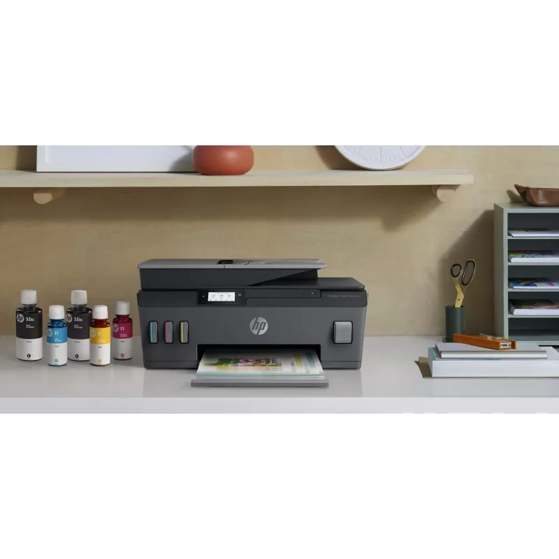 HP Smart Tank Plus 655 Bezprzewodowa kolorowa drukarka wielofunkcyjna, kopiarka, skaner