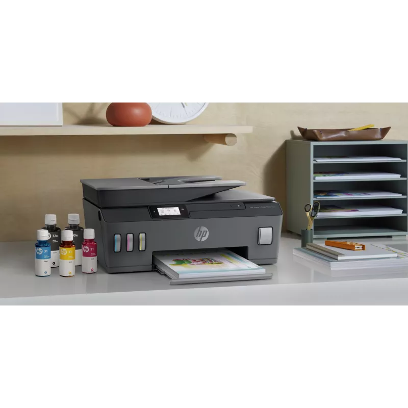 HP Smart Tank Plus 655 Bezprzewodowa kolorowa drukarka wielofunkcyjna, kopiarka, skaner