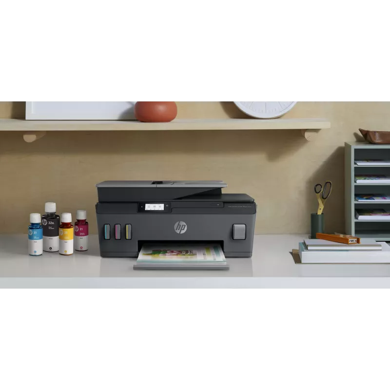 HP Smart Tank Plus 655 Bezprzewodowa kolorowa drukarka wielofunkcyjna, kopiarka, skaner
