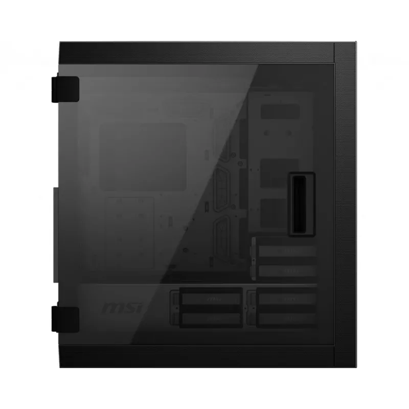 MSI MPG SEKIRA 500P Full Tower Gaming Computer Case 'Black, 4x 120mm PWM Fans, USB Type-C, Tempered Glass Panel, E-ATX, ATX, mATX, mini-ITX'