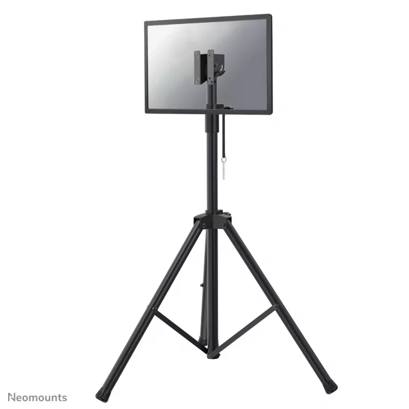 Neomounts NS-FS200Czarny Stojak podłogowy 10-32 inch, 15 kg, 25,4 cm (10 inch), 81,3 cm (32 inch), 75 x 75 mm, 100 x 100 mm, 1080 - 1780 mm