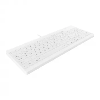 Contour Design Active Key Contour QuickClean Medical klawiatura IP68 Compact Wired biały DE C7012