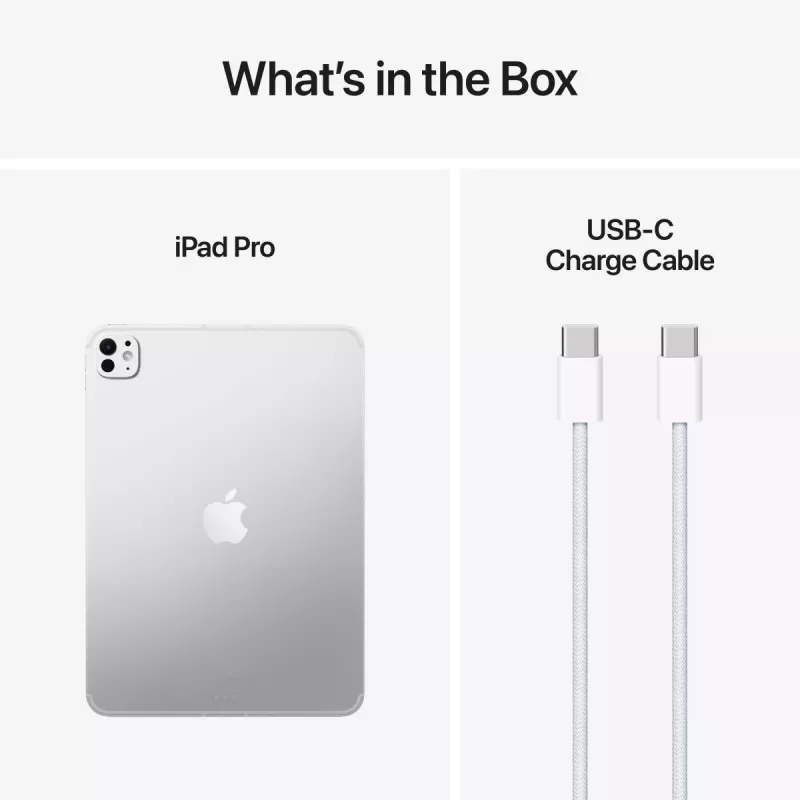 APPLE iPad Pro M5 - 11 cali - Wi-Fi + Cellular - 256 GB - Szkło standardowe - Srebrny